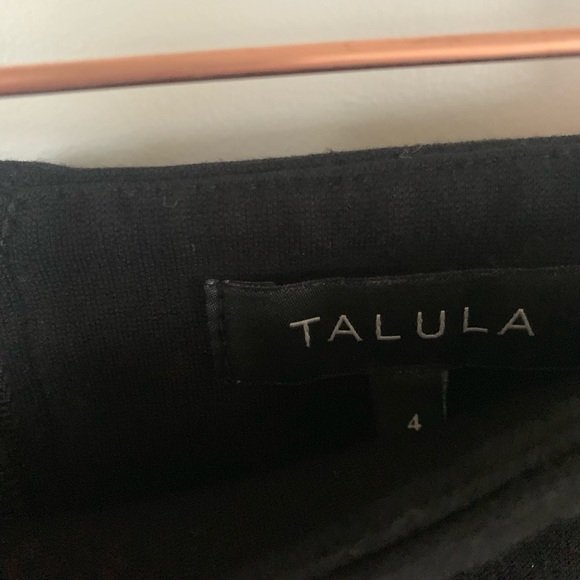 ARITZIA / TALULA / BLACK BANDAGE MINI SKIRT - Picture 3 of 5